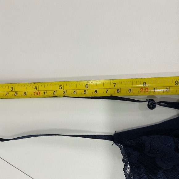 Maurice’s Women’s Dark Navy Lace Trim Crinkle Cami Size XXL - Picture 8 of 14